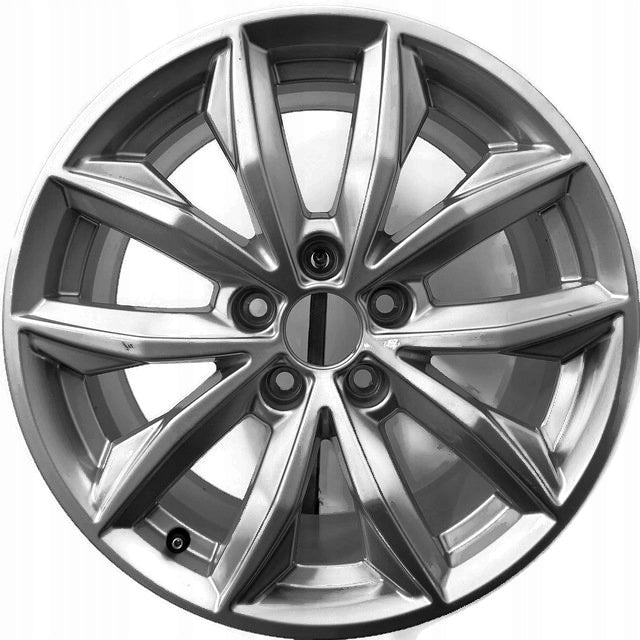 1x Alufelge 17 Zoll 7.0" 5x112 34ET Glanz Silber 80A601025 Audi Rim Wheel FEL8265701321is