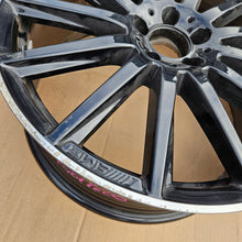 Load image into Gallery viewer, 1x Alufelge 20 Zoll 8.0" 5x112 48ET Glanz Schwarz A2474011600 Mercedes-Benz Glb FEL4102150597bt