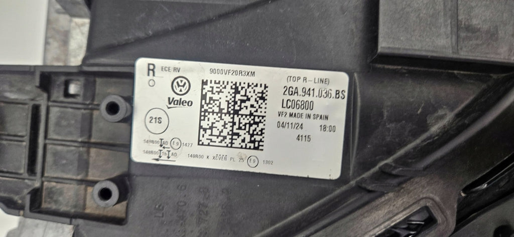 Frontscheinwerfer VW T Roc T-Roc 2GA941036BS LED Rechts Scheinwerfer Headlight SCH4766030948st