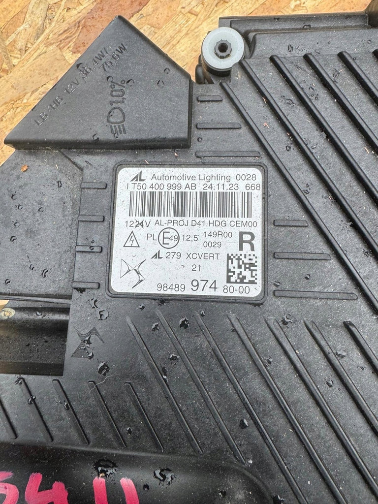 Frontscheinwerfer Citroën Ds4 9848997480 LED Rechts Scheinwerfer Headlight