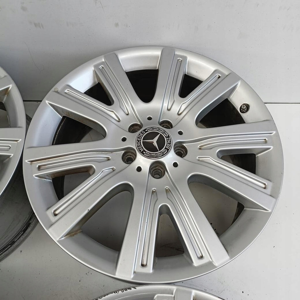 4x Alufelge 19 Zoll 8.5" 5x112 62ET Glanz Silber A1664011702 Mercedes-Benz W166 FEL7686749462gc