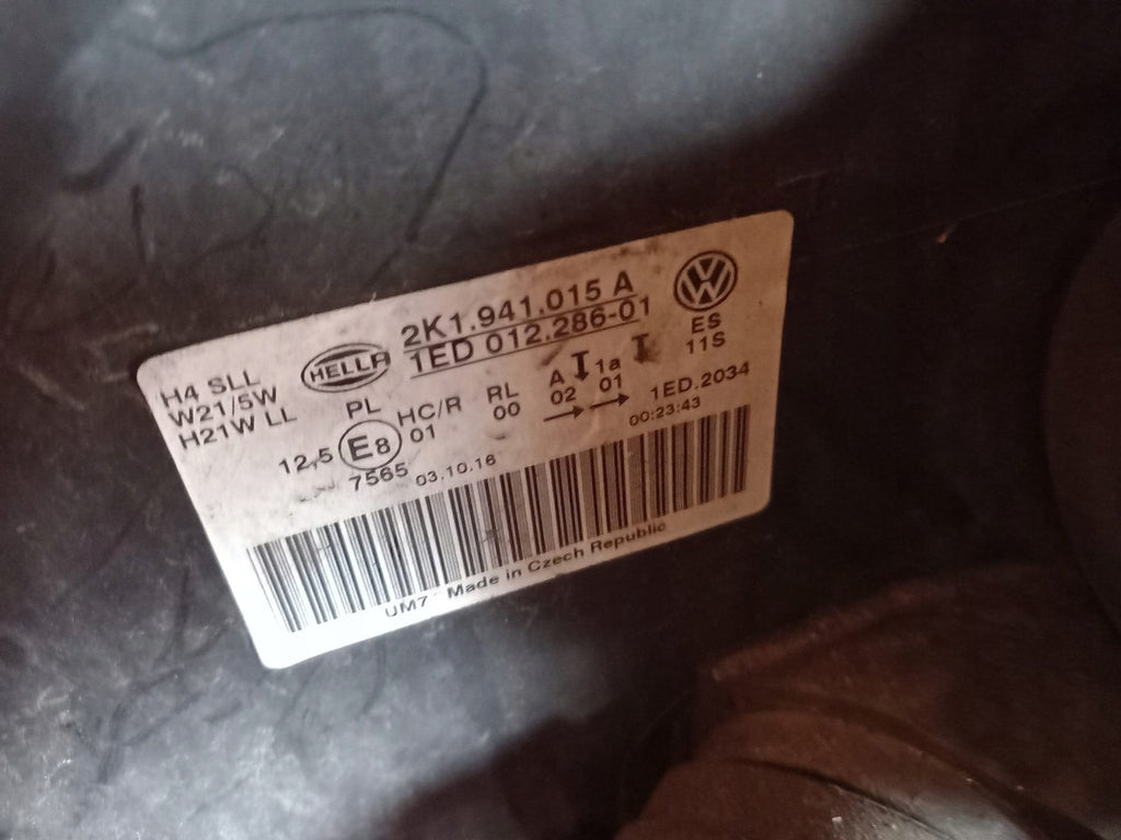 Frontscheinwerfer VW Caddy 1ED012286-01 LED Ein Stück (Rechts oder Links) SCH6691557999tq