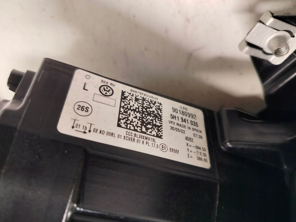 Frontscheinwerfer VW Golf VIII 5H1941035 Full LED Links Scheinwerfer Headlight SCH5071331320li