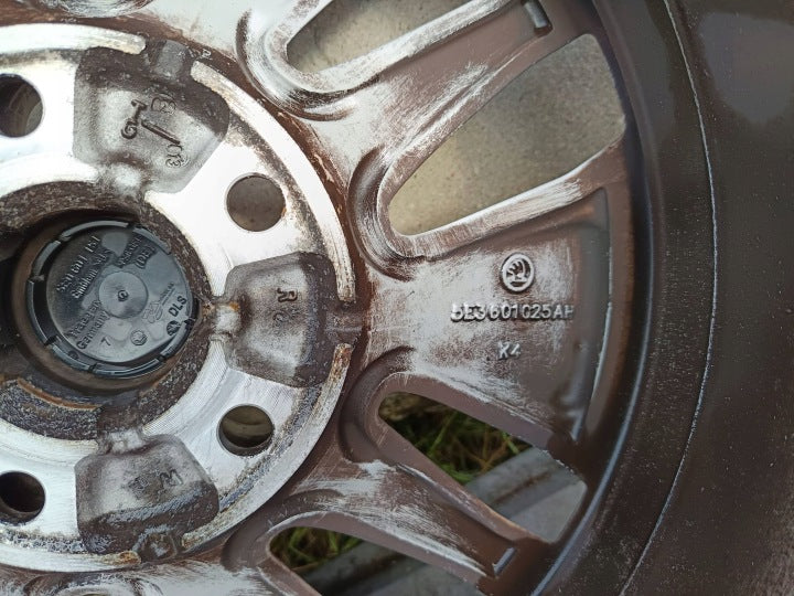 1x Alufelge 16 Zoll 5x112 5E3601025AH Skoda Octavia I Rim Wheel FEL3407063032mh