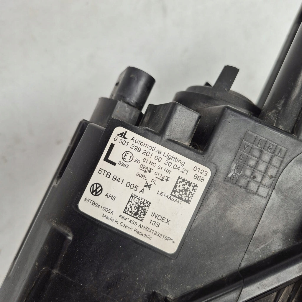 Frontscheinwerfer VW Touran 5TB941005A Links Scheinwerfer Headlight