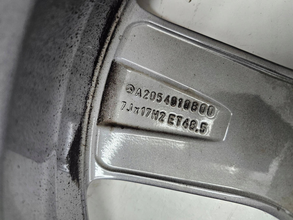 1x Alufelge 17 Zoll A2054010800 Mercedes-Benz W205 Rim Wheel FEL3723745073wu