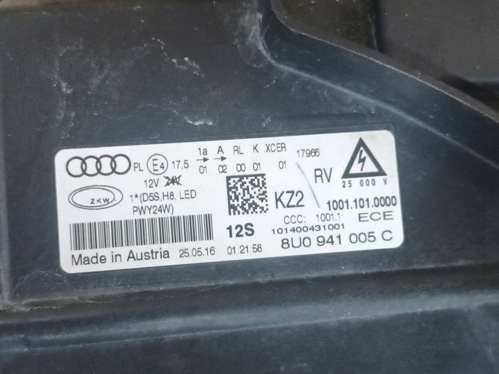 Frontscheinwerfer Audi Q3 8U0941005C Links Scheinwerfer Headlight SCH5119254597ks
