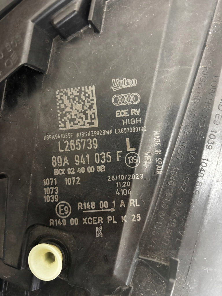 Frontscheinwerfer Audi E-Tron Sportback Q4 89A941035F Vorderseite Headlight SCH8978992810mm