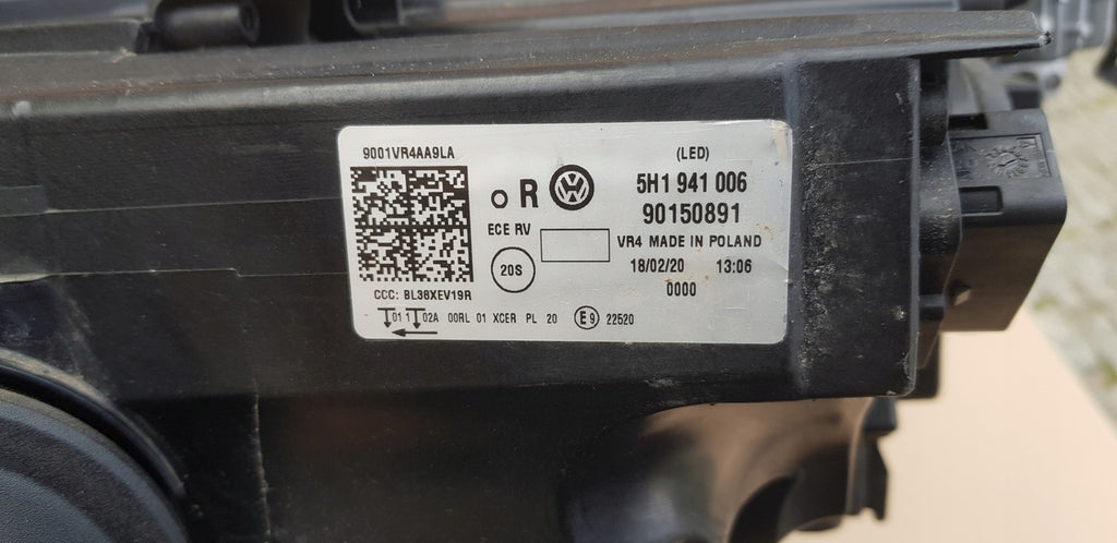 Frontscheinwerfer VW Golf VIII 5H1941006 Full LED Rechts Scheinwerfer Headlight SCH8792467012ml