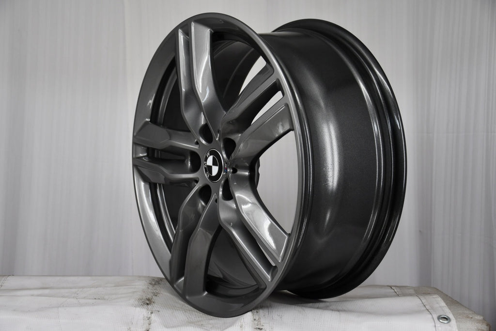 4x Alufelge 18 Zoll 7.5" 5x112 51ET Glanz Silber 7850456 BMW F48 Mg Rim Wheel FEL8123894480mi