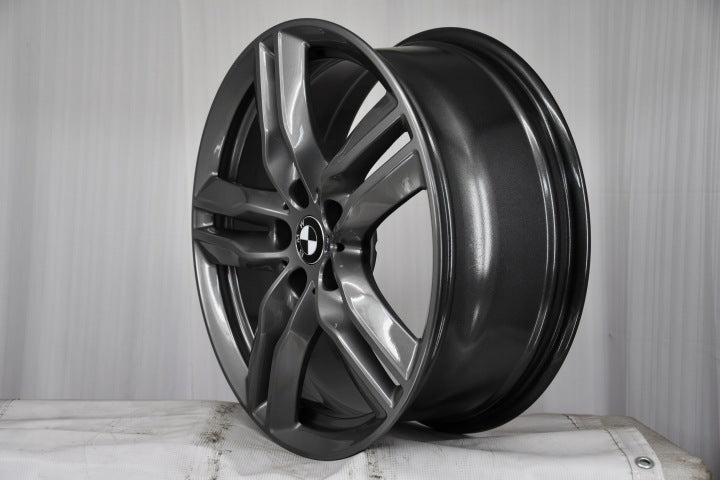 4x Alufelge 18 Zoll 7.5" 5x112 51ET Glanz Silber 7850456 BMW F48 Mg Rim Wheel FEL8123894480mi