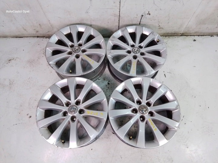 4x Alufelge 17 Zoll 13269541 Opel Meriva B Rim Wheel FEL9012649670da