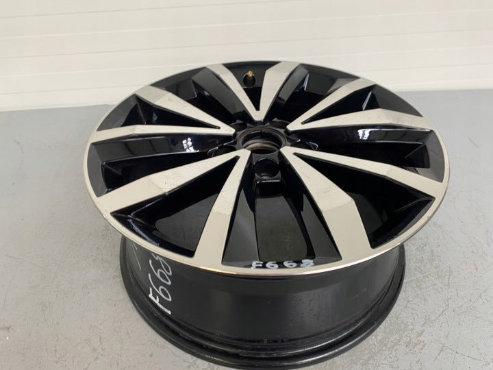 1x Alufelge 17 Zoll 7.0" 5x112 45ET Glanz Silber 2GA601025 VW T-Roc Rim Wheel FEL8170869999kj