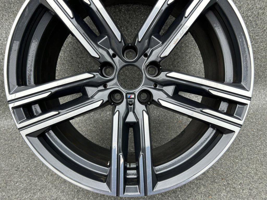 1x Alufelge 19 Zoll 8.0" 5x112 8090019 BMW G16 G14 G15 Rim Wheel FEL7406060284nz