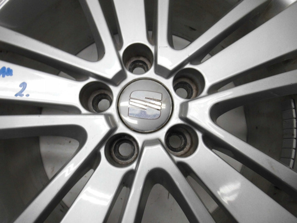 1x Alufelge 16 Zoll 7.0" 5x100 43ET 6J0601025D Seat Ibiza Rim Wheel