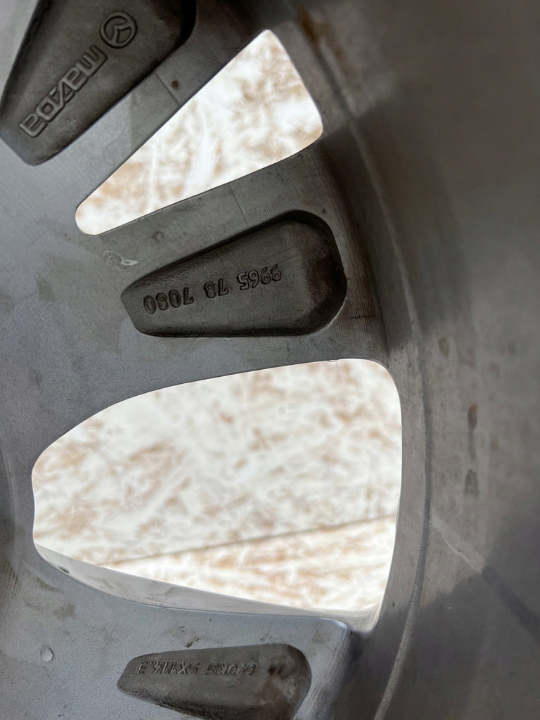 1x Alufelge 18 Zoll 7.0" 5x114.3 45ET Glanz 9965787080 Mazda Cx-30 Rim Wheel