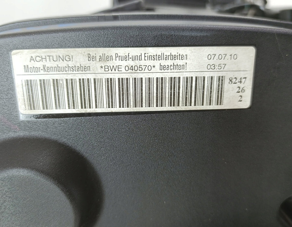 Motor Audi Seat Skoda VW I BWE BGB 2.0 TFSI 135TKm 2010 Benzin Engine Komplett