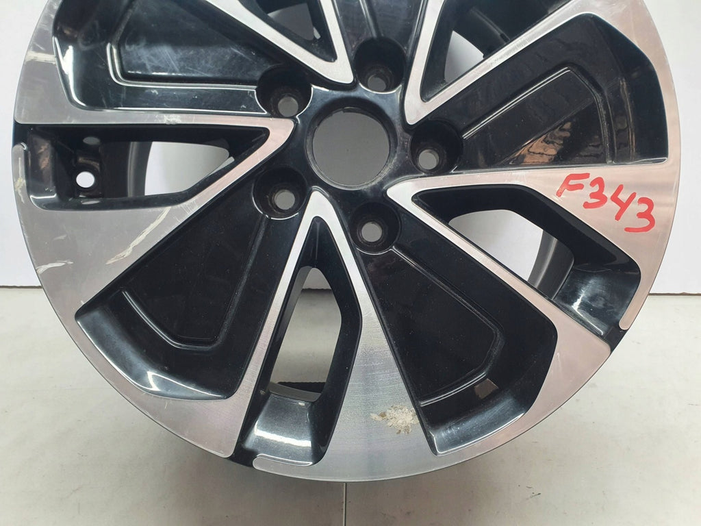 1x Alufelge 16 Zoll 6.5" 5x114.3 50ET Glanz Schwarz 52910-CR100 Kia Xceed FEL5660421570nu