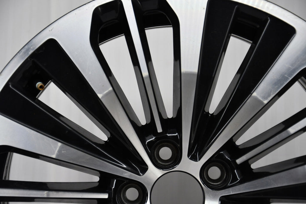 1x Alufelge 18 Zoll 8.0" 5x108 42ET Glanz Schwarz 32243974 Volvo S60 V60 S90 V90