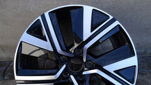 Load image into Gallery viewer, 1x Alufelge 17 Zoll 6.5" 5x112 52ET Glanz Schwarz 5TA601025R VW Touran Rim Wheel FEL6160905449cx
