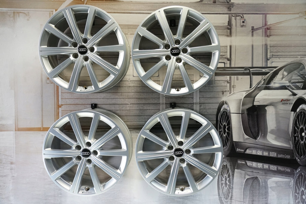 4x Alufelge 19 Zoll 7.5" 5x112 33ET Glanz Silber 83A601025AB Audi Q3 Rim Wheel