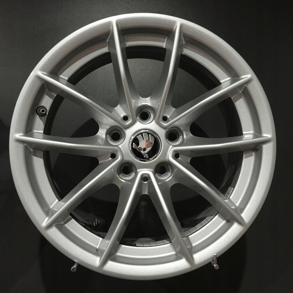 4x Alufelge 16 Zoll 6.5" 5x112 22ET 6876921 BMW I Rim Wheel FEL8126594543em