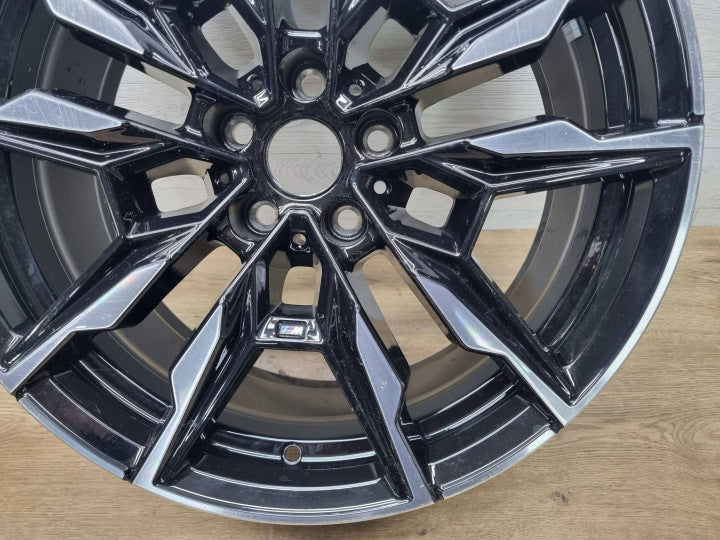 1x Alufelge 19 Zoll 8.5" 5x112 35ET Glanz 8089227 BMW 4 G22 G23 G26 Rim Wheel FEL2014300284nt