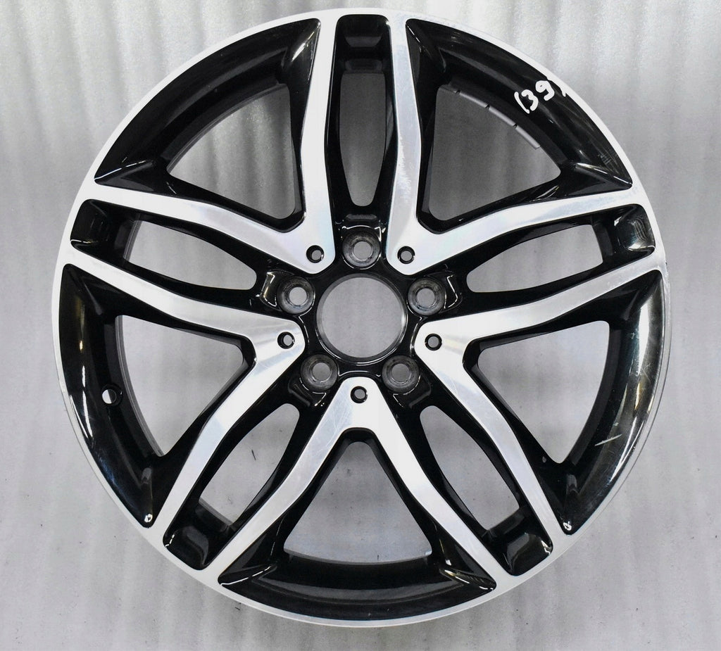 1x Alufelge 18 Zoll 7.0" 5x112 46ET Glanz Schwarz A1564010100 Mercedes-Benz X156