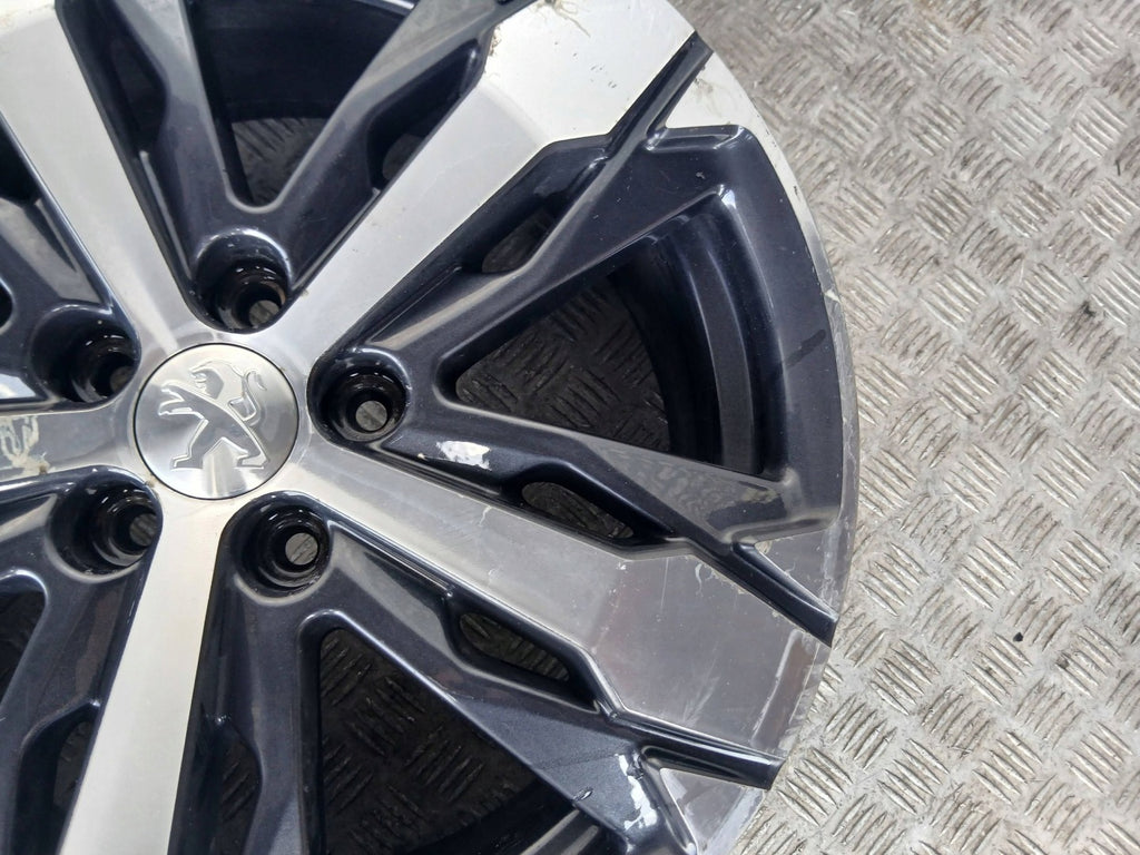 1x Alufelge 18 Zoll 5x108 49ET 9811635077 Peugeot 5008 Ii Rim Wheel FEL9661797106ur