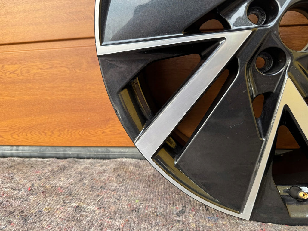 1x Alufelge 18 Zoll 7.0" 5x100 39ET 658601025J Skoda Fabia Scala Kamiq Rim Wheel