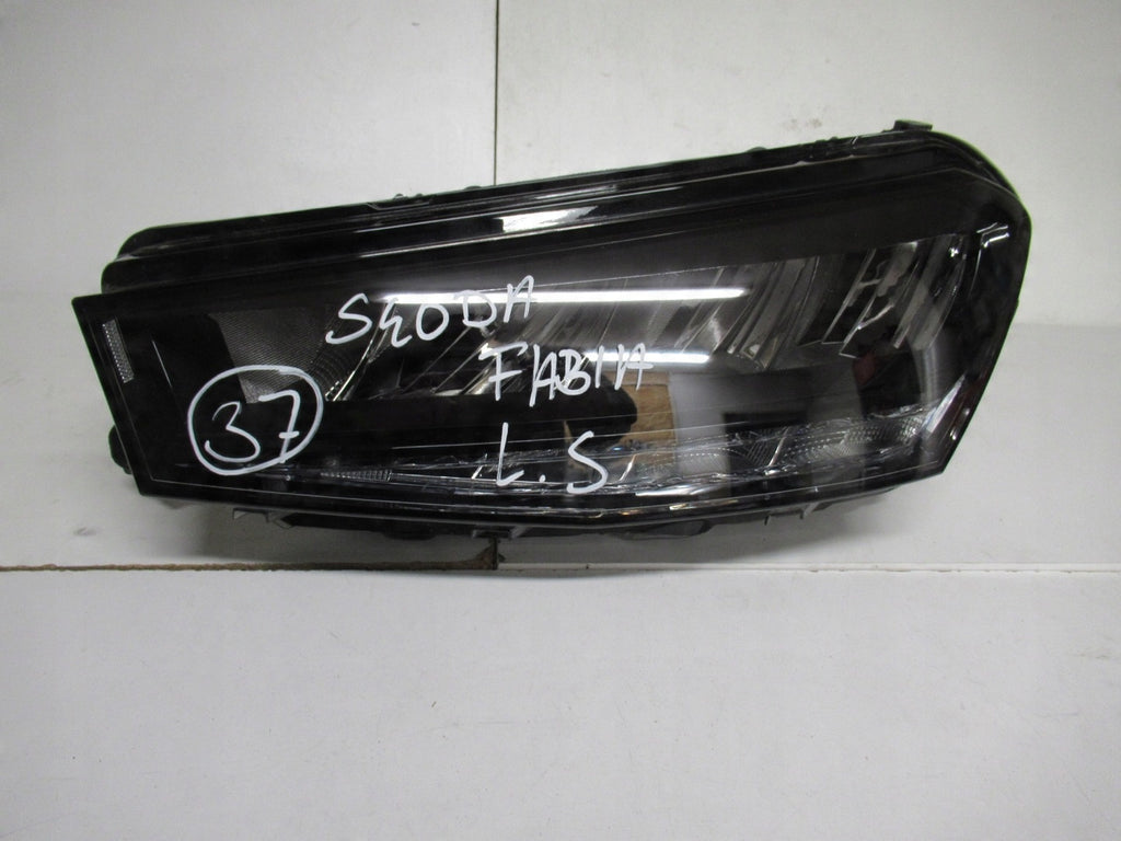 Frontscheinwerfer Skoda Fabia 6VB941015 LED Links Scheinwerfer Headlight