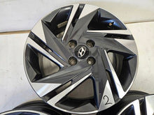 Load image into Gallery viewer, 1x Alufelge 16 Zoll 6.0" 4x100 50ET Glanz 52910-Q0200 Hyundai I10 III I20 FEL1471898455pl