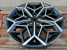 Load image into Gallery viewer, 1x Alufelge 19 Zoll 7.5" 5x114.3 51ET Matt Schwarz 52910-N7400 Hyundai Tucson FEL7224472112bn