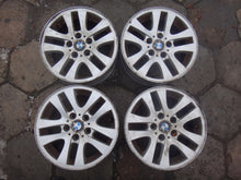 Laden Sie das Bild in den Galerie-Viewer, 4x Alufelge 16 Zoll 7.0" 5x100 34ET Glanz Silber 6775595 BMW E91 E90 Rim Wheel FEL5309061495dy