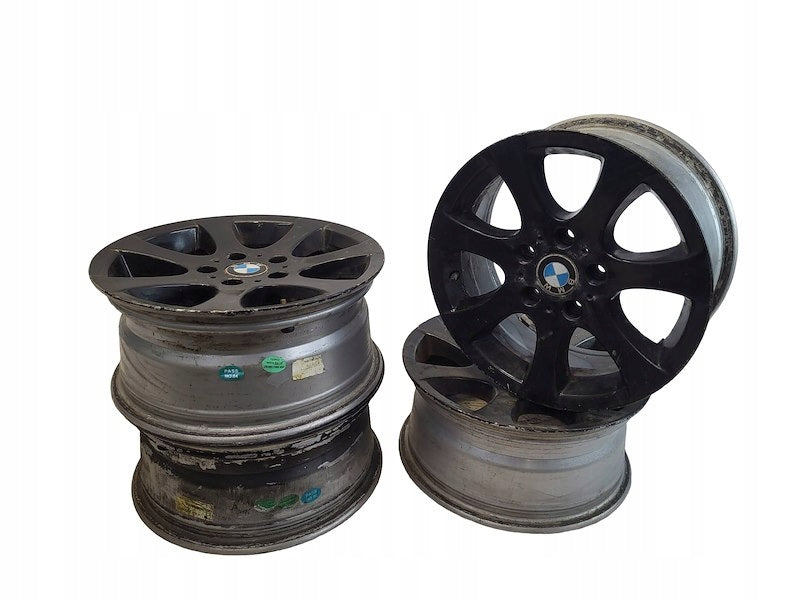 4x Alufelge 16 Zoll 7.0" 5x120 34ET Schwarz BMW E36 E46 E90 E87 Rim Wheel FEL9718997139th
