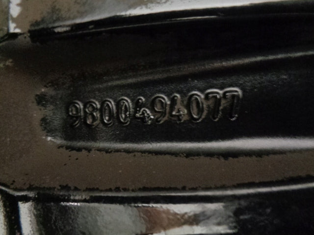 1x Alufelge 16 Zoll 6.5" 4x108 20ET Matt Schwarz 9800494077 Citroën C4 Cactus FEL3726883224bu