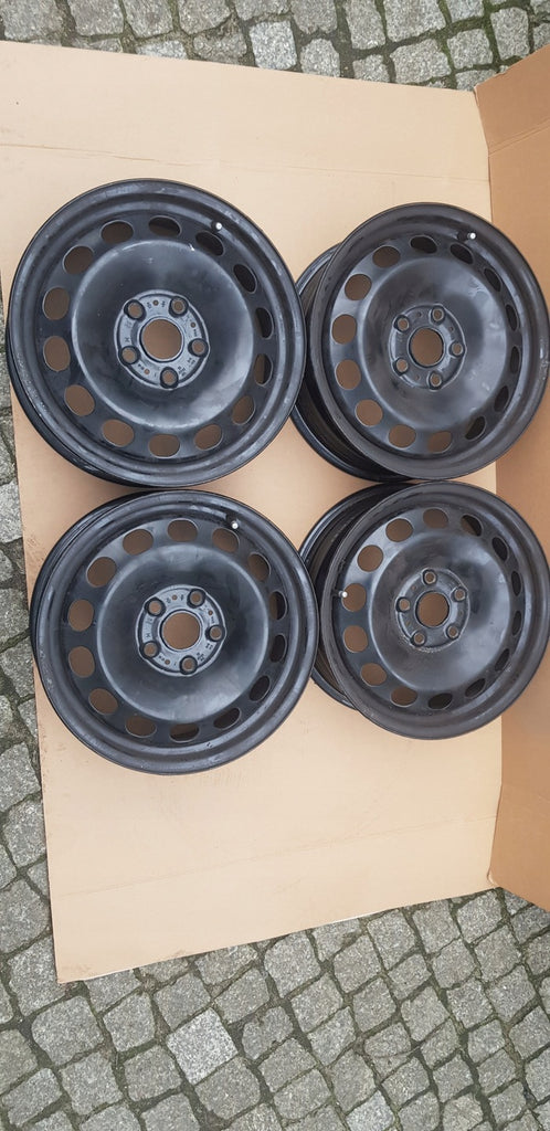 4x Alufelge 16 Zoll 6.0" 5x112 5Q0601027 Skoda Golf Vii Rim Wheel