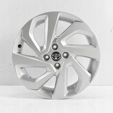 Load image into Gallery viewer, 1x Alufelge 17 Zoll 5.0" 4x100 40ET Glanz Silber CMS1210-6 Toyota Aygo X FEL8799583252ru