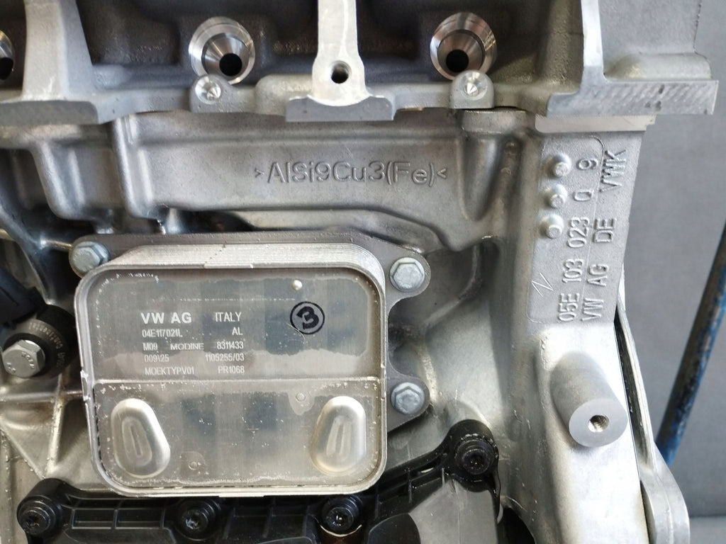 Motor VW Touran DXD 1.9 TSI 90PS 110kW 11Km 2025 Benzin Engine Unkomplett