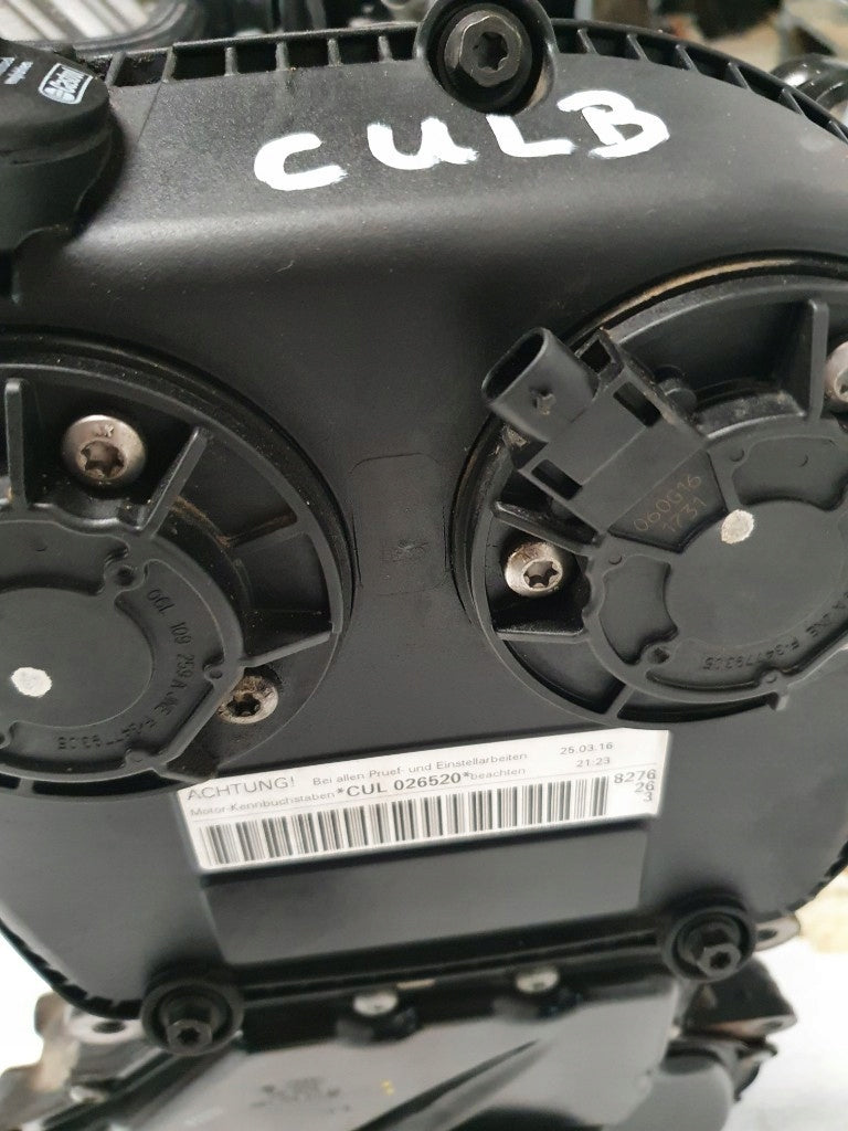 Motor Audi Q3 CULB 2.0 TFSI 180PS 132kW 2017 Benzin Engine Unkomplett