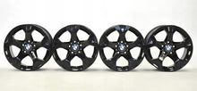 Laden Sie das Bild in den Galerie-Viewer, 4x Alufelge 17 Zoll 7.5" 5x120 34ET Glanz Schwarz 6789140 BMW X1 E84 Rim Wheel FEL6268794685mu