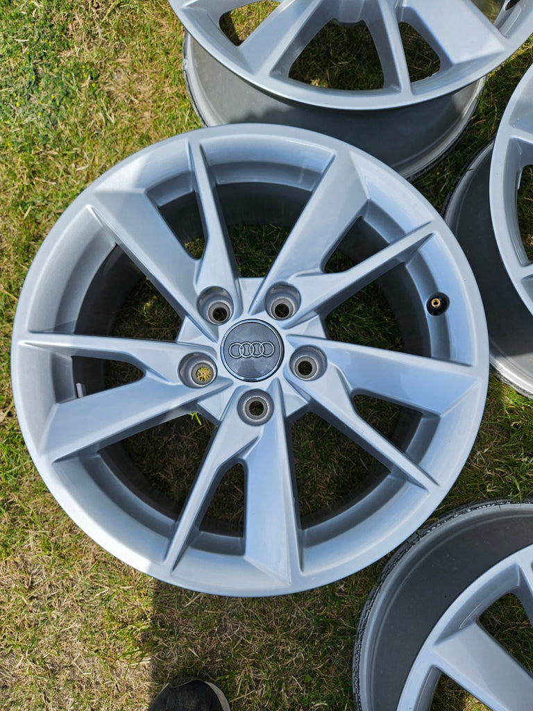 4x Alufelge 16 Zoll 7.0" 5x112 35ET Glanz Silber 8W0601025B Audi A4 Rim Wheel FEL6317133558sb