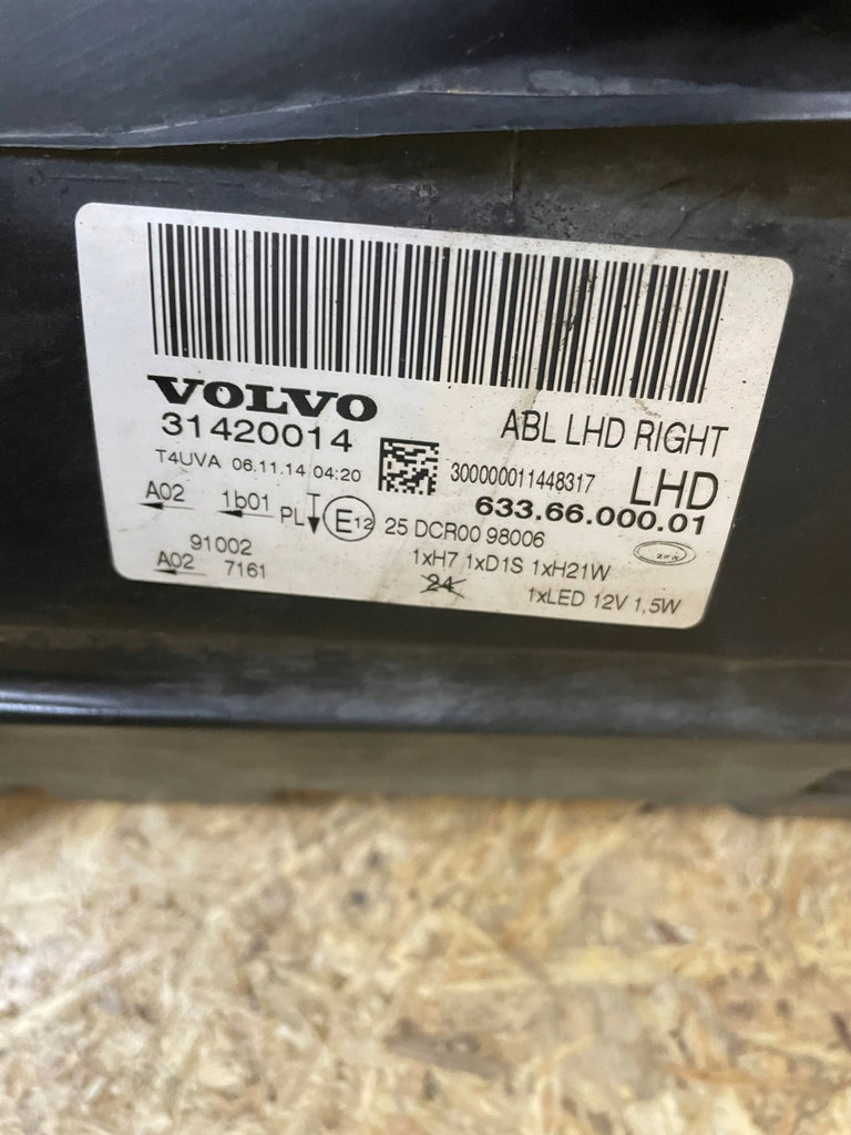 Frontscheinwerfer Volvo Xc70 31420014 Xenon Rechts Scheinwerfer Headlight