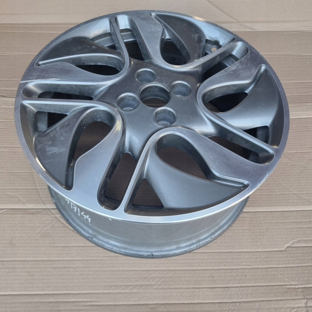 1x Alufelge 17 Zoll 7.0" 4x100 44ET Glanz Graphit 403000803R Mg Captur Clio FEL5122850777mg
