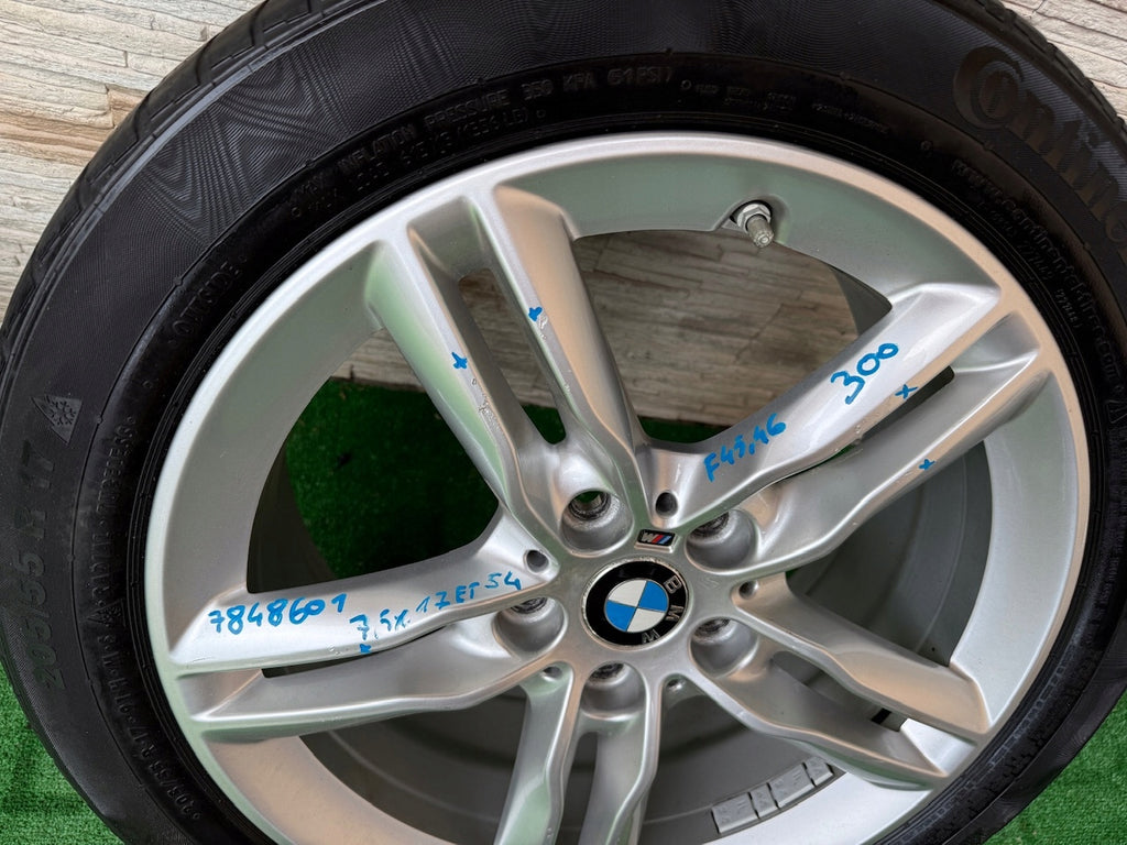 1x Alufelge 17 Zoll 7.5" 5x112 7848601 BMW F45 F46 Rim Wheel FEL6840767591ii
