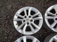 Laden Sie das Bild in den Galerie-Viewer, 4x Alufelge 16 Zoll 6.0" 5x110 40ET Silber Opel Corsa E D Rim Wheel FEL1688716183qn
