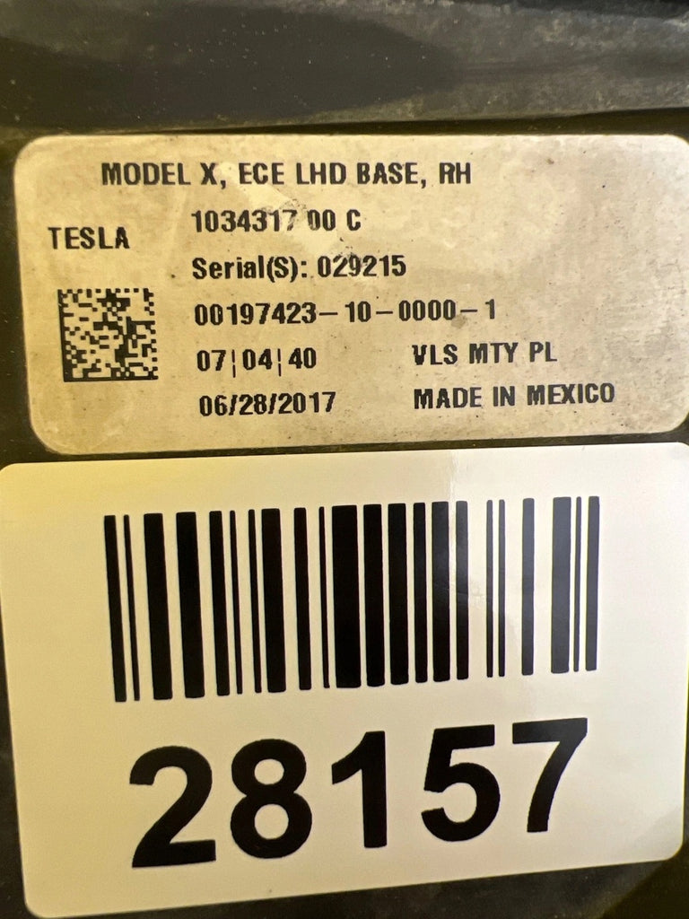 Frontscheinwerfer Tesla Model X 1034317-00-C LED Rechts Scheinwerfer Headlight