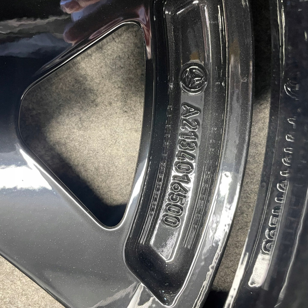 4x Alufelge 19 Zoll 8.0" 5x112 43ET Glanz Schwarz A2134016500 Mercedes-Benz W213 FEL7367996948uo