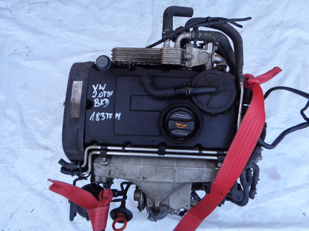 Motor Audi Skoda VW BKD 2.0 TDI 140PS 103kW 183TKm Diesel Engine Komplett