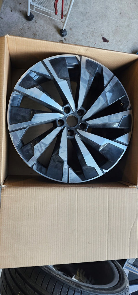 1x Alufelge 21 Zoll 9.0" 5x112 42ET 5LA601025CE Skoda Enyaq Rim Wheel FEL3510577001jo